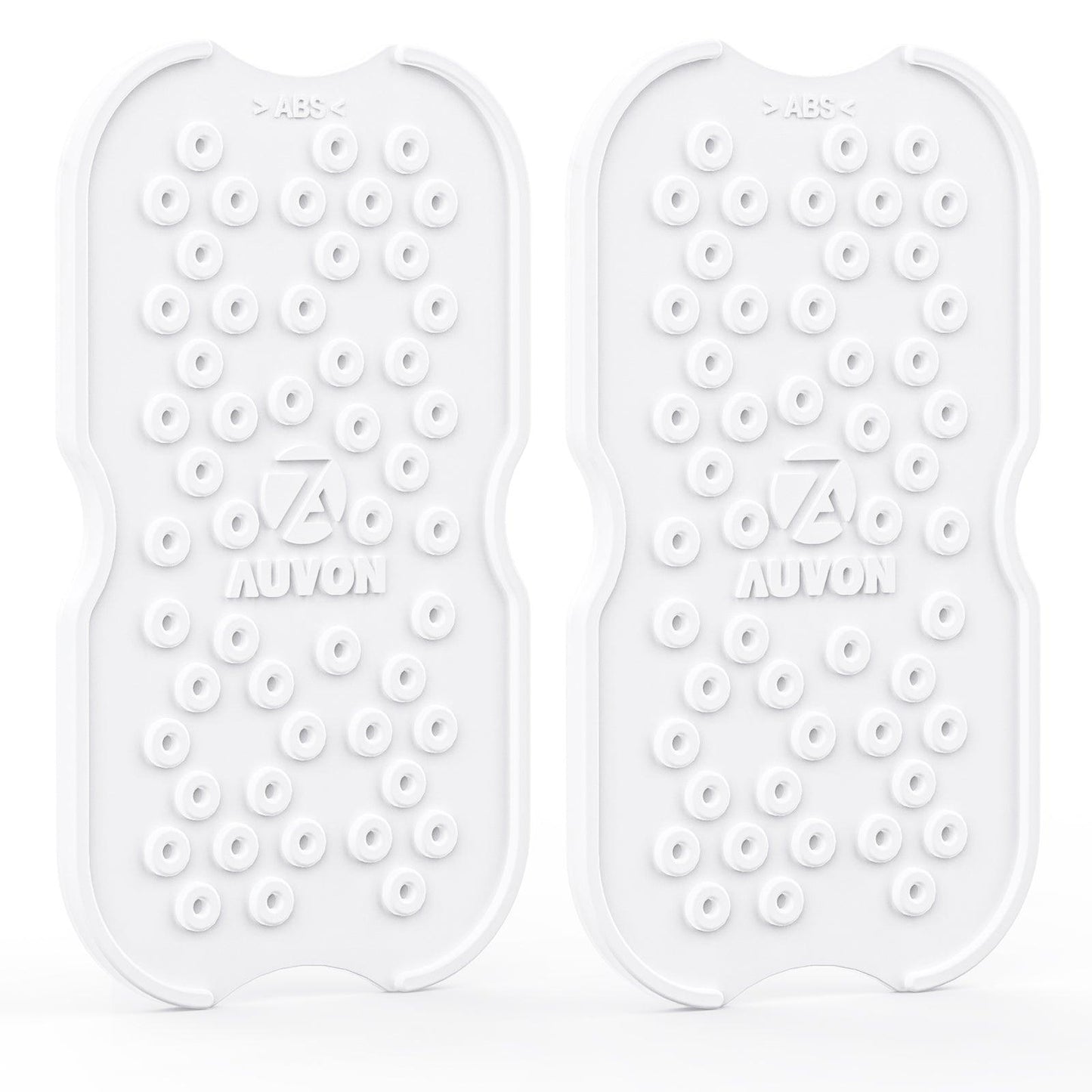 AUVON TENS Unit Pad Holders and Lead Wire Organizer 2 Packs, Holds 2" x 2" 8 Pads or 2" x 4" 4 Pads, Electrode Board for TENS Unit Replacement Electrode Patches - AUVON