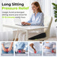 AUVON Innovative Donut Pillow Hemorrhoids Scientific Center Hole and Tailbone Cutout, Orthopedic Pain Relief Donut Seat Cushion for Coccyx, Sciatica, Postpartum Pregnancy, After Surgery Sitting Relief