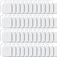 AUVON TENS Unit Electrode Pads 2"x2" 48 Pcs Value Pack, Reusable Latex-Free TENS Unit Pads with Upgraded Self-Adhesion, Non-Irritating Replacement Pads Compatible with TENS 7000, Etekcity, Nicwell