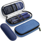 AUVON Insulin Pen Cooler Travel Case with 2*90g TSA Approved Ice Packs, Diabetic Medication Insulated Cooling Bag for Insulin Pens and Diabetic Supplies Storage, Compact for Daily Life and Trips, Blue