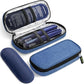 AUVON Étui de Voyage Réfrigérant pour Stylo à Insuline, avec 2 Packs de Glace de 90 g Approuvés par la TSA, Sac Isotherme en Cuir pour Médicaments Diabétiques, Étui Compact pour Stylos à Insuline et Autres Fournitures