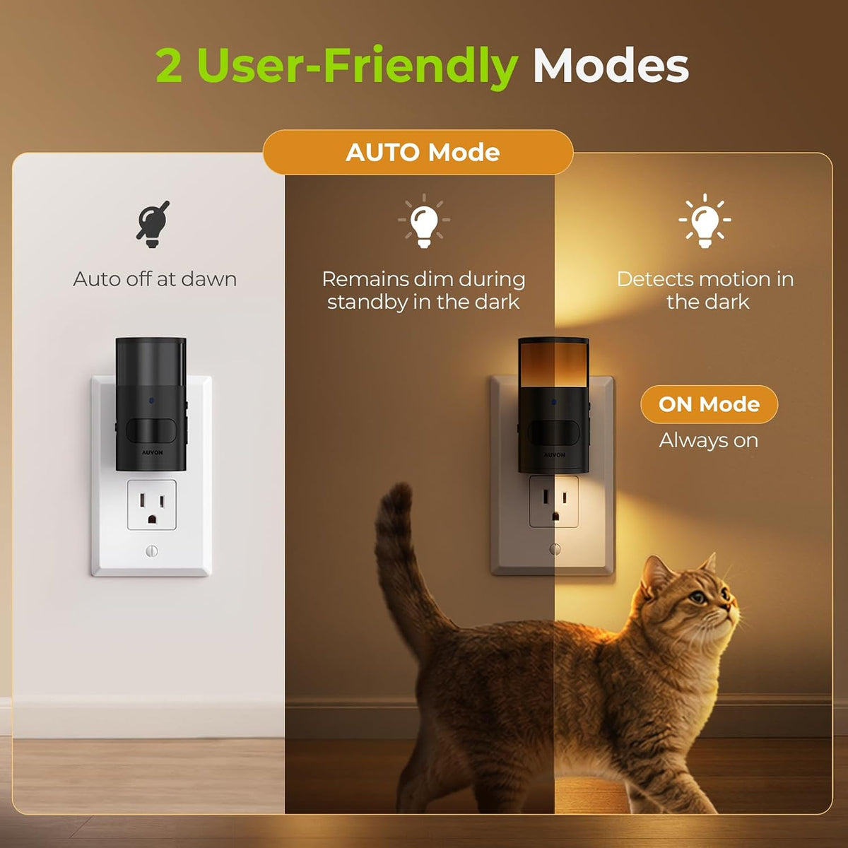 AUVON Lampe de bureau LED avec port de charge USB, 3 modes de couleur, lumière de lecture dimmable, lampe de travail intelligente à induction et gradation automatique, lampe de table à col de cygne flexible pour bureau ou chevet, adaptateur secteur inclus