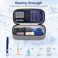 AUVON Insulin Cooler Travel Case, 2x160g TSA Approved Ice Packs, Portable Diabetic Medication Cooler for Travel Holds 3-4 Insulin Pens & Diabetic Supplies, Well-Insulated, Compact for Daily and Trips