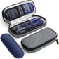 AUVON Étui de Voyage Réfrigérant pour Stylo à Insuline, avec 2 Packs de Glace de 90 g Approuvés par la TSA, Sac Isotherme en Cuir pour Médicaments Diabétiques, Étui Compact pour Stylos à Insuline et Autres Fournitures