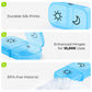 AUVON Weekly Pill Organizer 2 Times a Day with PU Leather Bag, Travel AM PM Pill Box 7 Day with One-Side Large Opening Design for Easy Filling, Portable Pill Case for Vitamins, Medication, Supplements