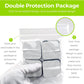 AUVON TENS Unit Replacement Pads Combination Set, 20 Packs Multiple Sizes Electrodes for TENS Unit, Reusable and Latex Free Pigtail TENS Pads for Multiple Pain Relief, 2mm Connector