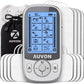 AUVON 24 Modes Dual Channel TENS Unit Muscle Stimulator for Pain Relief TENS Machine with 40 Intensities for Drug-Free Gradual Neck, Back, Sciatica Relief, Electronic Pulse Massager, 12 TENS Pads