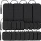AUVON TENS Unit Replacement Pads Combination Set, 20 Packs Multiple Sizes Electrodes for TENS Unit, Reusable and Latex Free Pigtail TENS Pads for Multiple Pain Relief, 2mm Connector