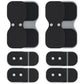 AUVON Wireless TENS Unit Electrode Pads 12 Pcs, 2 Sizes, Latex-Free Only Compatible with AUVON Wireless TENS Device TX6224, Reusable TENS Unit Replacement Pads, Premium Stickiness, White