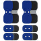 AUVON Wireless TENS Unit Electrode Pads 12 Pcs, 2 Sizes, Latex-Free Only Compatible with AUVON Wireless TENS Device TX6224, Reusable TENS Unit Replacement Pads, Premium Stickiness, White