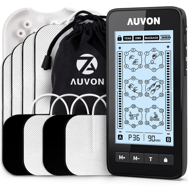 Say Hello to Pain Relief with AUVON TENS Unit Muscle Stimulators