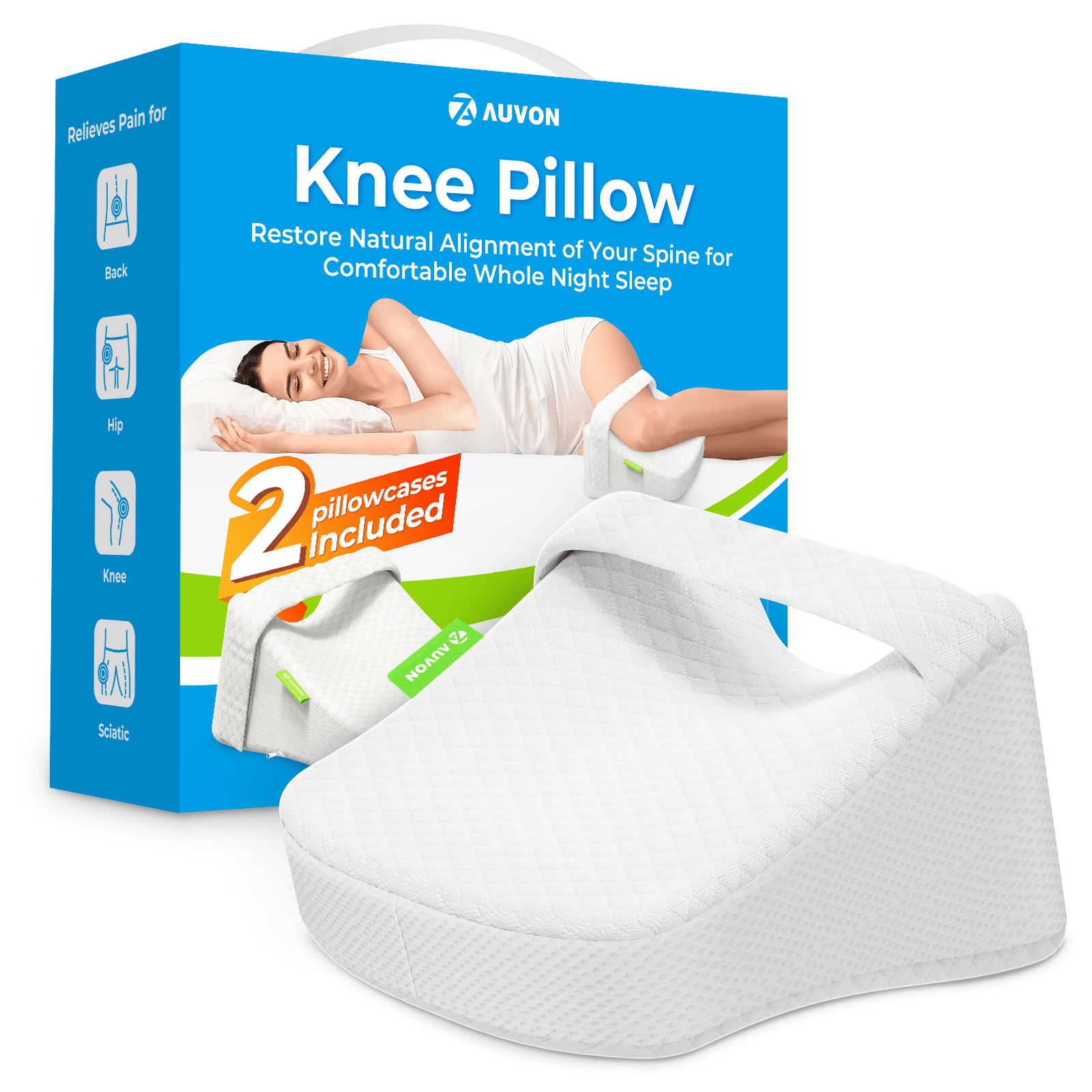 Leg top relaxer pillow