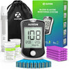 AUVON Diabetes Testing Kit with 150 Glucometer Strips and 50 30G Lancets, Blood Glucose Monitor Kit Includes a Log Book, I-QARE DS-W Blood Glucose Monitoring System (Code Free)