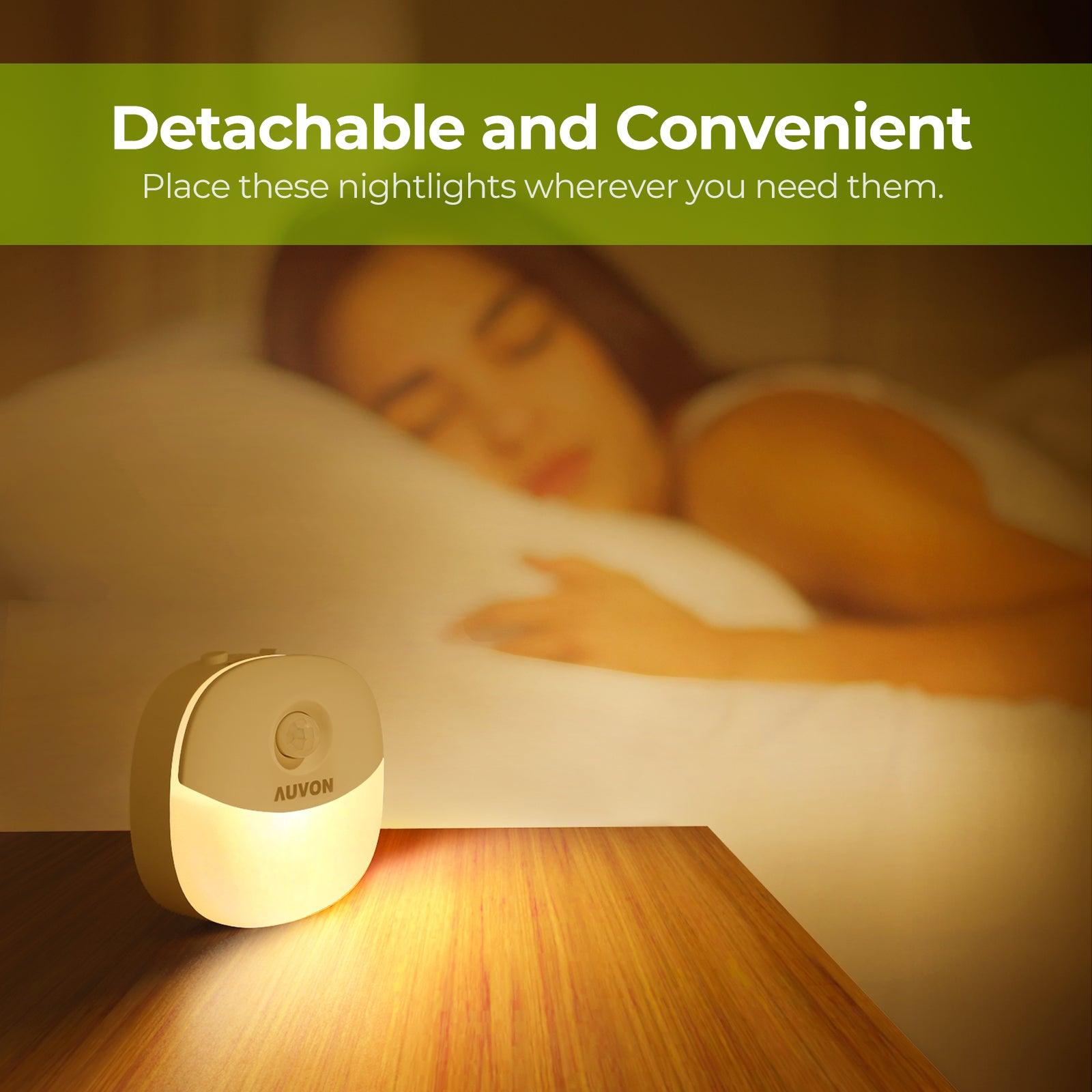 Emagine A Sleep Aid LED Motion Sensor Portable Rechargeable Night Light Motion Activated Auto Sensor, Promotes Melatonin Production and Healthy Sleep