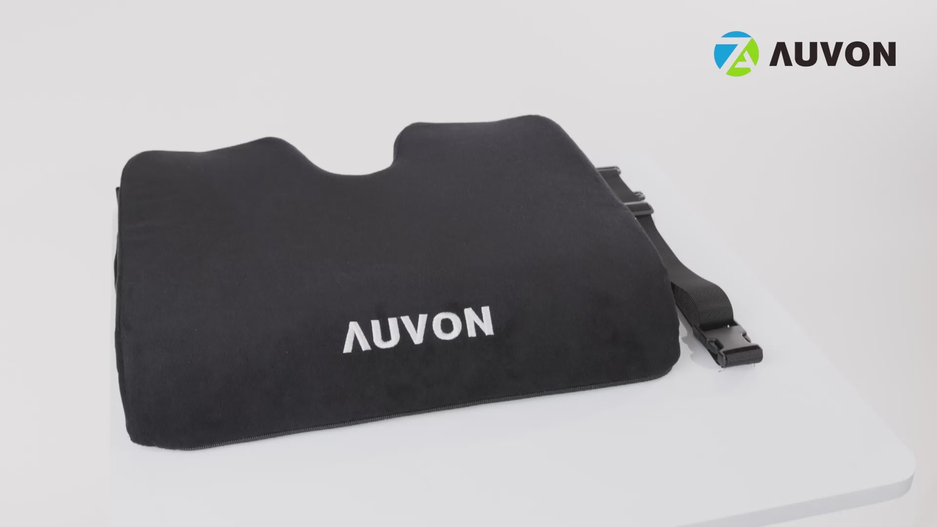 AUVON Cooling Gel Seat Cushion for Office Chair, Large Tailbone Cushion  with Thick Memory Foam for Sciatica & Back Pain Relief, Non-Slip Pressure